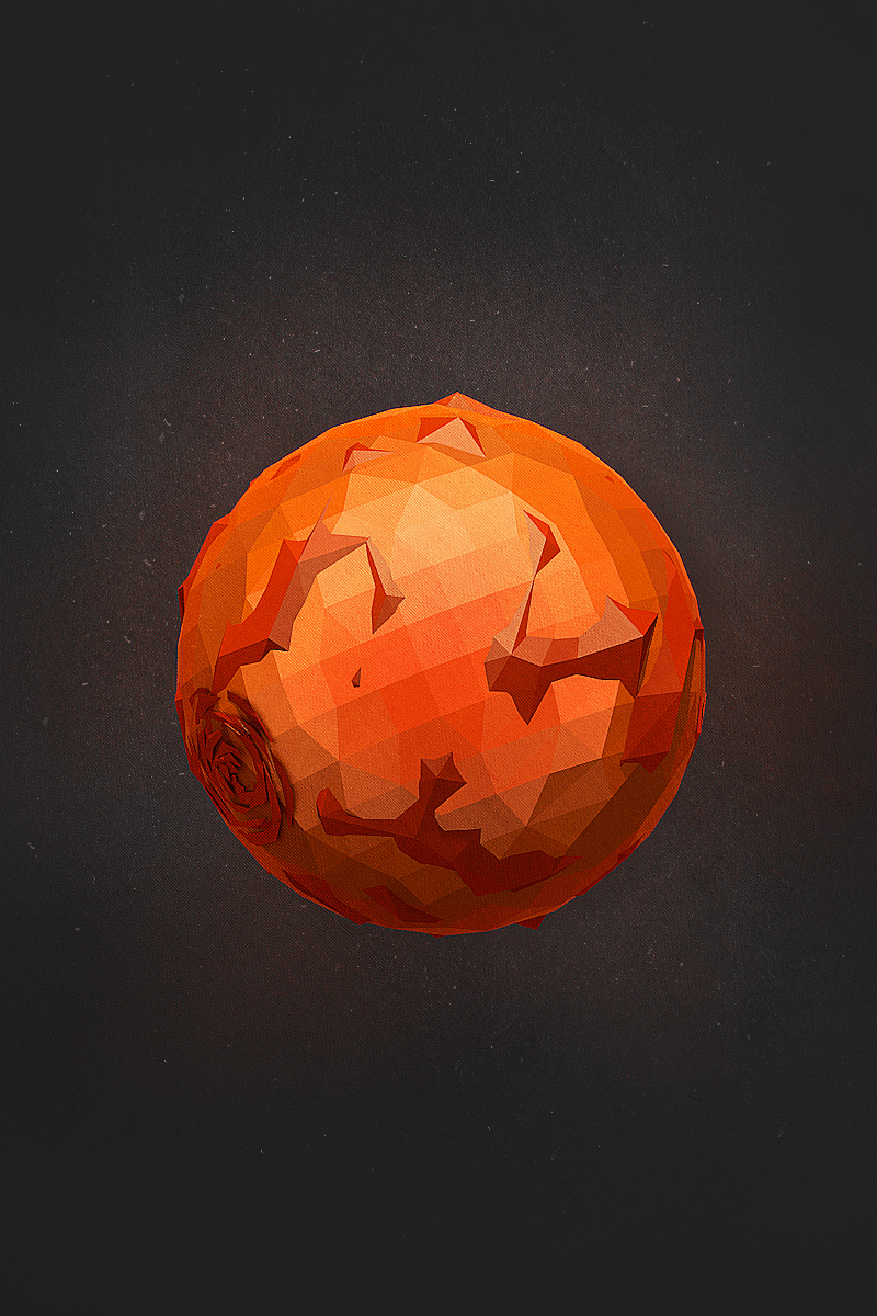 Illustration for article titled The World Would be Cooler if it Was Made Out of Polygons